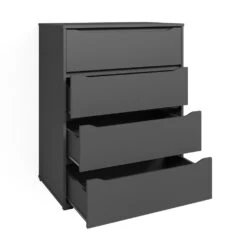 Sideboard "Ruben" Anthrazit 80 X 101.6 Cm Vicco -Möbel Store m4752 06 ol