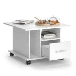 Couchtisch "Ender" Weiß 70 X 46 Cm Vicco -Möbel Store m4907 07 ol