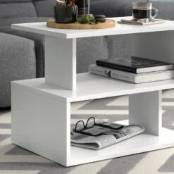 Couchtisch "Shelby" Weiß 59 X 39 Cm Vicco 13 Couchtisch "Shelby" Weiß 59 X 39 Cm Vicco -Möbel Store m4917 05 ol