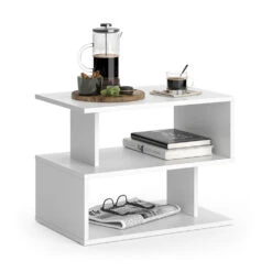 Couchtisch "Shelby" Weiß 59 X 39 Cm Vicco 15 Couchtisch "Shelby" Weiß 59 X 39 Cm Vicco -Möbel Store m4917 07 ol