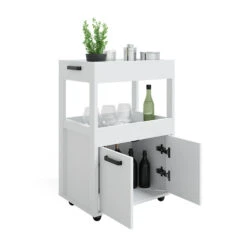 Rollcontainer "Simon" Weiß 40 X 89 Cm Vicco -Möbel Store m4918 07 ol