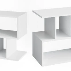 Lowboard "Karel" Weiß 120 X 51 Cm Vicco 14 Lowboard "Karel" Weiß 120 X 51 Cm Vicco -Möbel Store m4920 06 ol