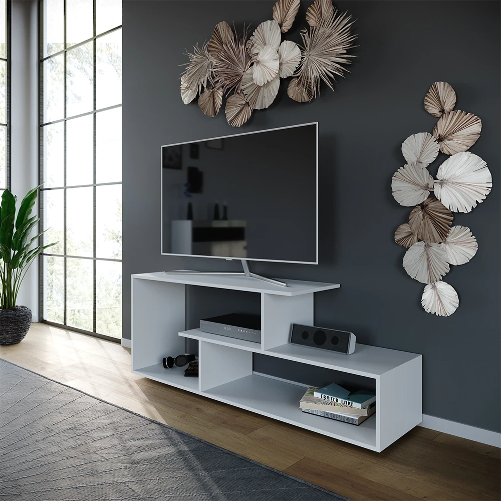 Lowboard "Kristin" Weiß 152 X 57 Cm Vicco 6 Lowboard "Kristin" Weiß 152 X 57 Cm Vicco – Bild 4