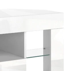 Lowboard "Denver" Weiß Hochglanz 100 X 50 Cm Vicco -Möbel Store m4927 06 ol