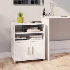 Rollcontainer "Novak" Weiß 60 X 48 Cm Vicco -Möbel Store m4951 05 ol