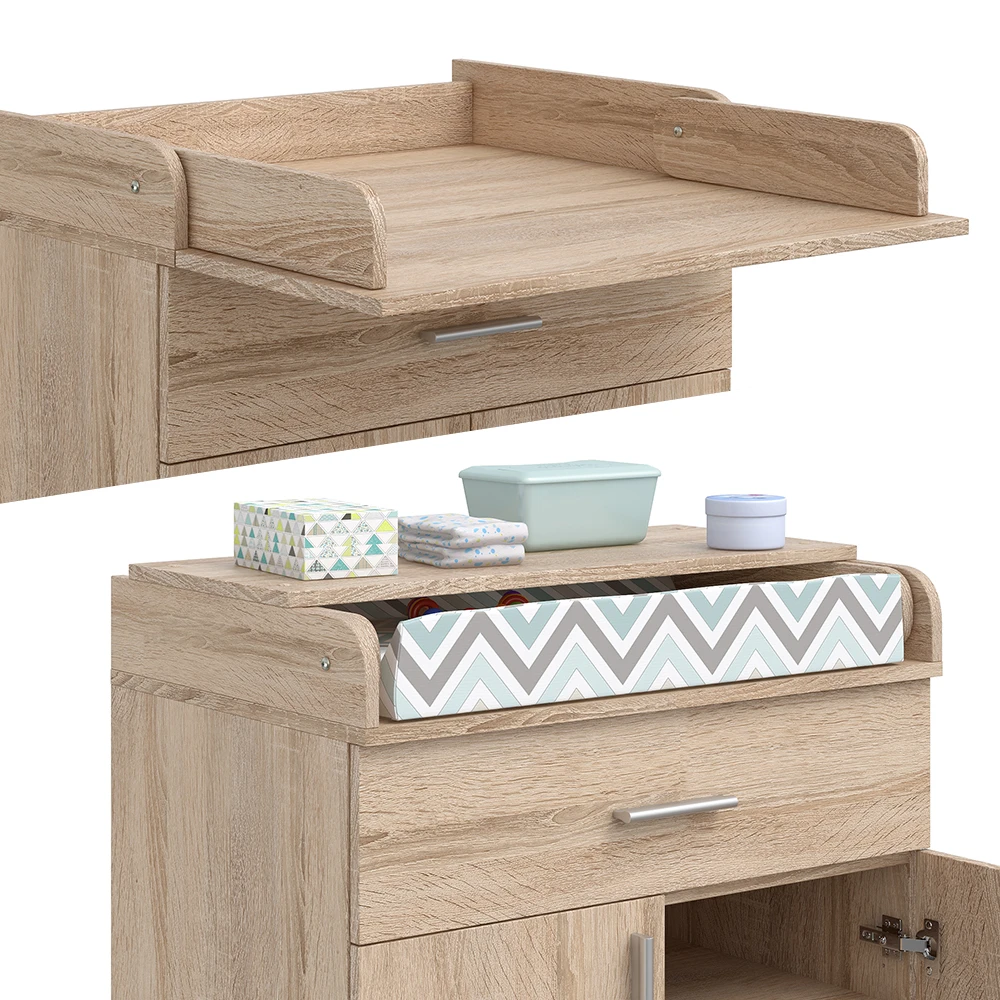 Wickelkommode "Lena" Sonoma 75 X 100 Cm Vicco 8 Wickelkommode "Lena" Sonoma 75 X 100 Cm Vicco – Bild 6