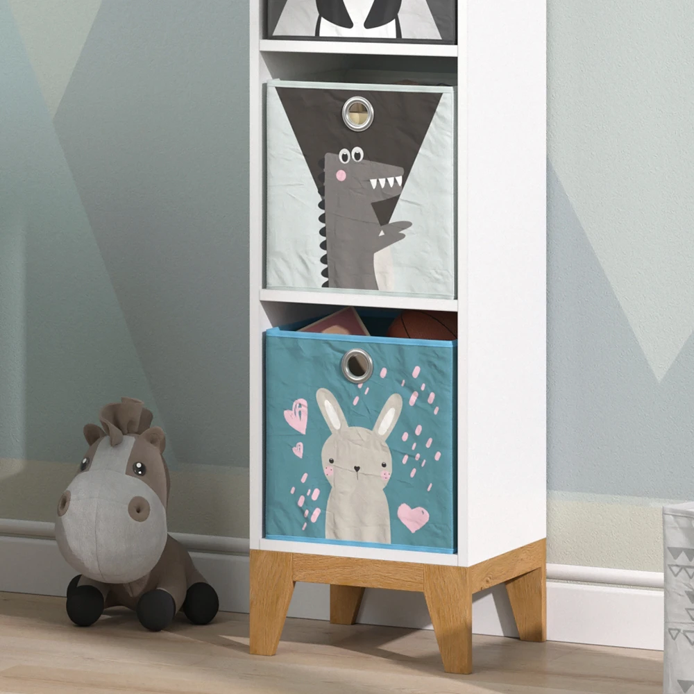 Kinderregal "Malia" Weiß/Eiche 35.2 X 159.5 Cm Vicco 7 Kinderregal "Malia" Weiß/Eiche 35.2 X 159.5 Cm Vicco – Bild 5