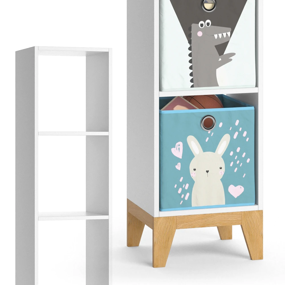 Kinderregal "Malia" Weiß/Eiche 35.2 X 159.5 Cm Vicco 8 Kinderregal "Malia" Weiß/Eiche 35.2 X 159.5 Cm Vicco – Bild 6