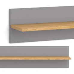 Wandregal Für Das Kinderzimmer "Malia" Grau/Eiche 70 X 20 Cm Vitalispa 14 Wandregal Für Das Kinderzimmer "Malia" Grau/Eiche 70 X 20 Cm Vitalispa -Möbel Store m5012 06 ol