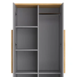 Kinderkleiderschrank "Malia" Grau/Eiche 70 X 187 Cm Vitalispa -Möbel Store m5014 06 ol