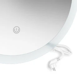 Badezimmerspiegel Weiß 60 X 60 Cm Rund Vicco -Möbel Store m5034 06 ol