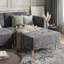 Sofa L Form "Cali" Anthrazit 236 X 172 Cm Vitalispa -Möbel Store m5048 05 ol