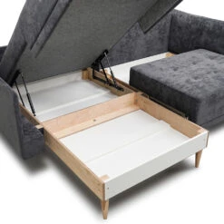 Sofa L Form "Cali" Anthrazit 236 X 172 Cm Vitalispa -Möbel Store m5048 06 ol