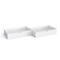 Rollschublade "Everest" Weiß 98 X 56 Cm 2er Set Vitalispa