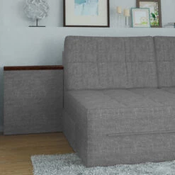 Sofa L Form Grau 160 X 240 Cm Linke Ecke Vitalispa -Möbel Store m522 05 ol