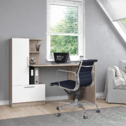 Schreibtisch "Tomy" Sonoma/Weiß 150 X 59 Cm Vicco -Möbel Store m5289 04 ol