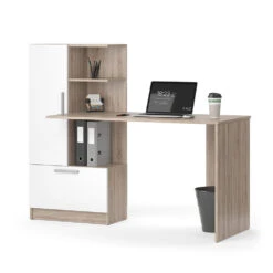 Schreibtisch "Tomy" Sonoma/Weiß 150 X 59 Cm Vicco -Möbel Store m5289 07 ol