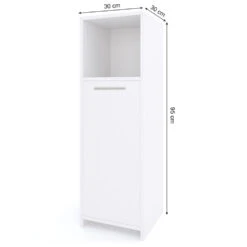 Midischrank "Kiko" Weiß 30 X 95 Cm Vicco -Möbel Store m530 03 ol