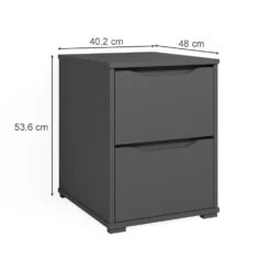 Anrichte "Ruben" Anthrazit 40.2 X 53.6 Cm Vicco -Möbel Store m5324 03 ol