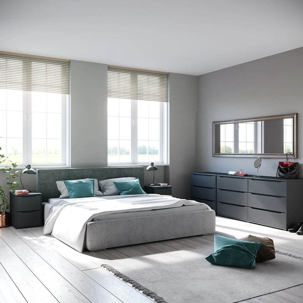 Sideboard "Ruben" Anthrazit 160.2 X 77.6 Cm Vicco 6 Sideboard "Ruben" Anthrazit 160.2 X 77.6 Cm Vicco – Bild 4