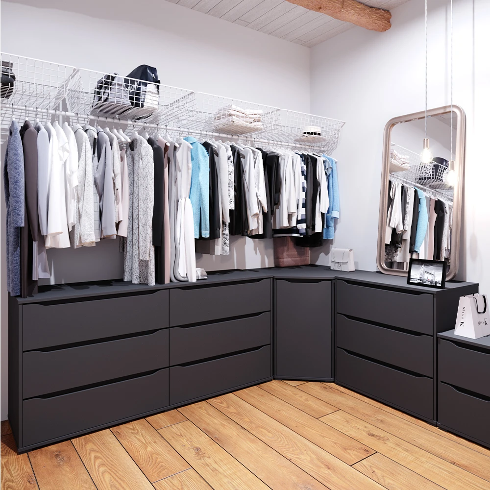 Sideboard "Ruben" Anthrazit 160.2 X 77.6 Cm Vicco 7 Sideboard "Ruben" Anthrazit 160.2 X 77.6 Cm Vicco – Bild 5