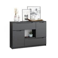 Sideboard "Ruben" Anthrazit 120 X 84 Cm Vicco -Möbel Store m5330 07 ol
