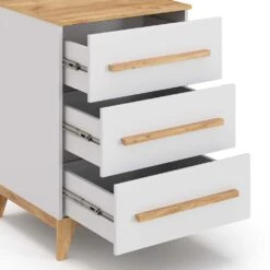 Sideboard "Malia" Weiß/Eiche 60 X 88 Cm Vitalispa 14 Sideboard "Malia" Weiß/Eiche 60 X 88 Cm Vitalispa -Möbel Store m5365 06 ol