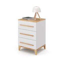 Sideboard "Malia" Weiß/Eiche 60 X 88 Cm Vitalispa 15 Sideboard "Malia" Weiß/Eiche 60 X 88 Cm Vitalispa -Möbel Store m5365 07 ol