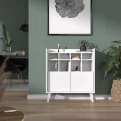 Sideboard "Cube" Weiß 78 X 86.5 Cm Vicco -Möbel Store m5434 04 ol