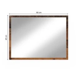 Badezimmerspiegel "Kiko" Eiche Rustikal 45 X 60 Cm Vicco 10 Badezimmerspiegel "Kiko" Eiche Rustikal 45 X 60 Cm Vicco -Möbel Store m5483 03 ol