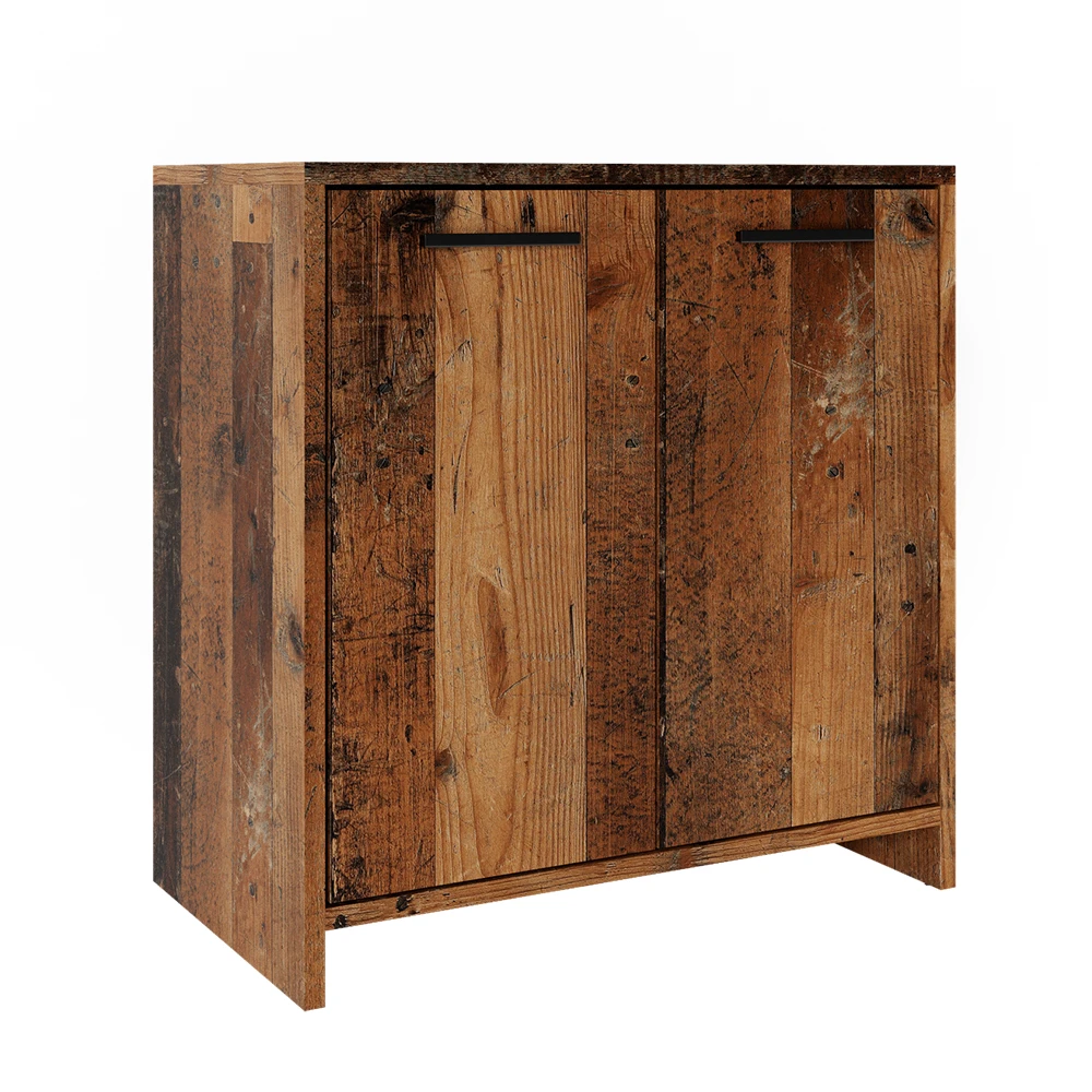 Waschbeckenunterschrank "Kiko" Eiche Rustikal 58 X 60 Cm Vicco 3 Waschbeckenunterschrank "Kiko" Eiche Rustikal 58 X 60 Cm Vicco