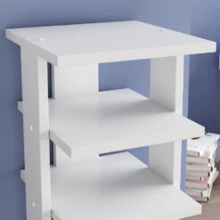 Schuhschrank "Timo" Weiß 26.7 X 110 Cm Oskar Store -Möbel Store m5529 05 ol