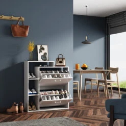 Schuhkipper "Tobias" Weiß 80 X 90 Cm Oskar Store -Möbel Store m5531 04 ol