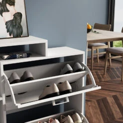 Schuhkipper "Tobias" Weiß 80 X 90 Cm Oskar Store -Möbel Store m5531 05 ol