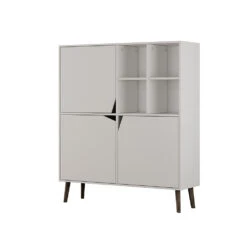 Sideboard "Ariana" Weiß 100 X 115.5 Cm Oskar Store