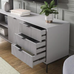 Lowboard "Eliza" Grau 150.1 X 60 Cm Vicco -Möbel Store m5746 05 ol