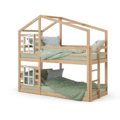 Kinderbett "Maja" 200x90 Cm Natur VitaliSpa -Möbel Store m5794 07 ol