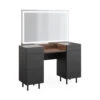 Schminktisch "Anika" Anthrazit/Nussbaum 120 Cm Mit LED-Spiegel Vicco 1 Schminktisch "Anika" Anthrazit/Nussbaum 120 Cm Mit LED-Spiegel Vicco -Möbel Store m5904 sled 01 ol