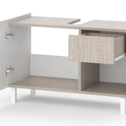 Waschtischunterschrank "Arianna" Greige/Weiß Vicco -Möbel Store m5931 06 ol