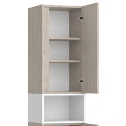 Hochschrank "Arianna" Greige/Weiß Vicco -Möbel Store m5932 06 ol