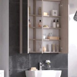 Spiegelschrank "Arianna" Greige Vicco -Möbel Store m5933 05 ol