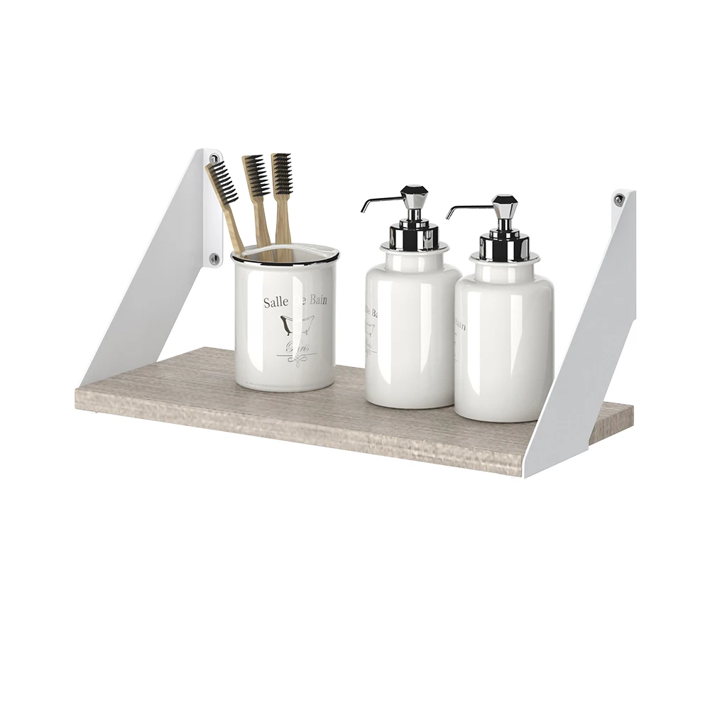 Wandregal "Arianna" Greige/Weiß Vicco 9 Wandregal "Arianna" Greige/Weiß Vicco – Bild 7