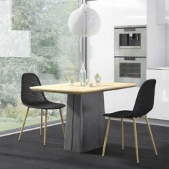 Esszimmerstuhl "Joko" Schwarz 46 X 51.5 Cm 2er Set Vicco 13 Esszimmerstuhl "Joko" Schwarz 46 X 51.5 Cm 2er Set Vicco -Möbel Store m5978 04 ol