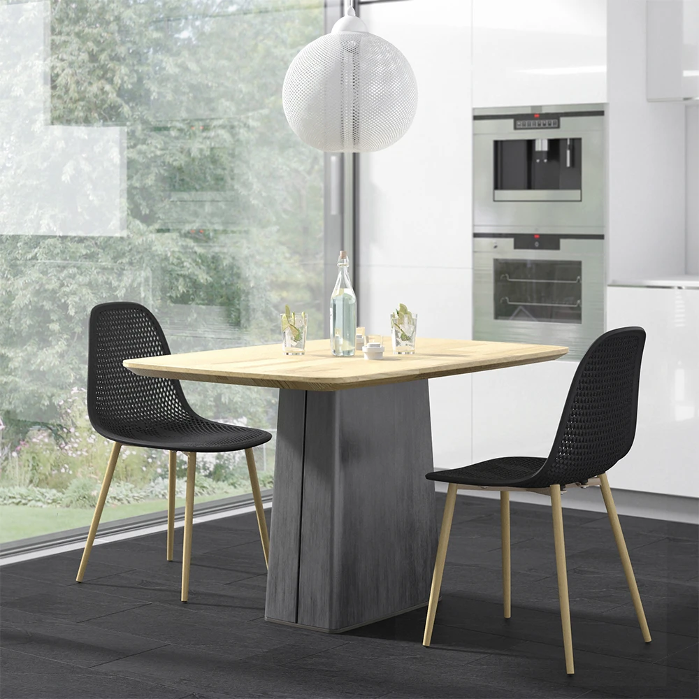 Esszimmerstuhl "Joko" Schwarz 46 X 51.5 Cm 2er Set Vicco 6 Esszimmerstuhl "Joko" Schwarz 46 X 51.5 Cm 2er Set Vicco – Bild 4