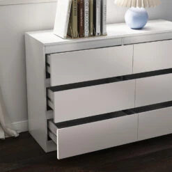 Kommode "Calisto" Weiß 6 Fächer 120cm Vicco -Möbel Store m6023 05 ol