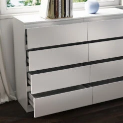 Kommode "Calisto" Weiß 8 Fächer 138cm Vicco -Möbel Store m6026 05 ol