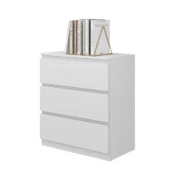 Kommode "Calisto" Weiß 3 Fächer Vicco -Möbel Store m6027 07 ol