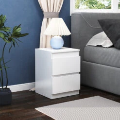 Nachtschrank "Calisto" Weiß Vicco -Möbel Store m6029 04 ol