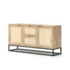 Sideboard "Natal" Eiche 2 Türen 2 Schubladen Vicco -Möbel Store m6072 01 ol