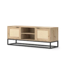 Lowboard "Natal" Eiche 2 Türen Vicco